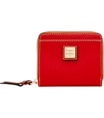 Dooney And Bourke Card Case Dooney & Bourke Pebble Grain Zip